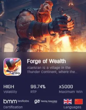 Forge of Wealth PG