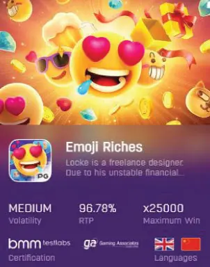 emoji riches game